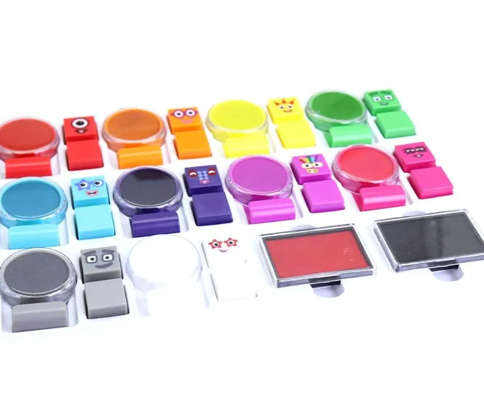 Kit Tampons Numberblocks