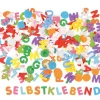 300 lettres 3 cm en feutrine adhésive