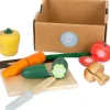 Légumes à découper en bois fresh