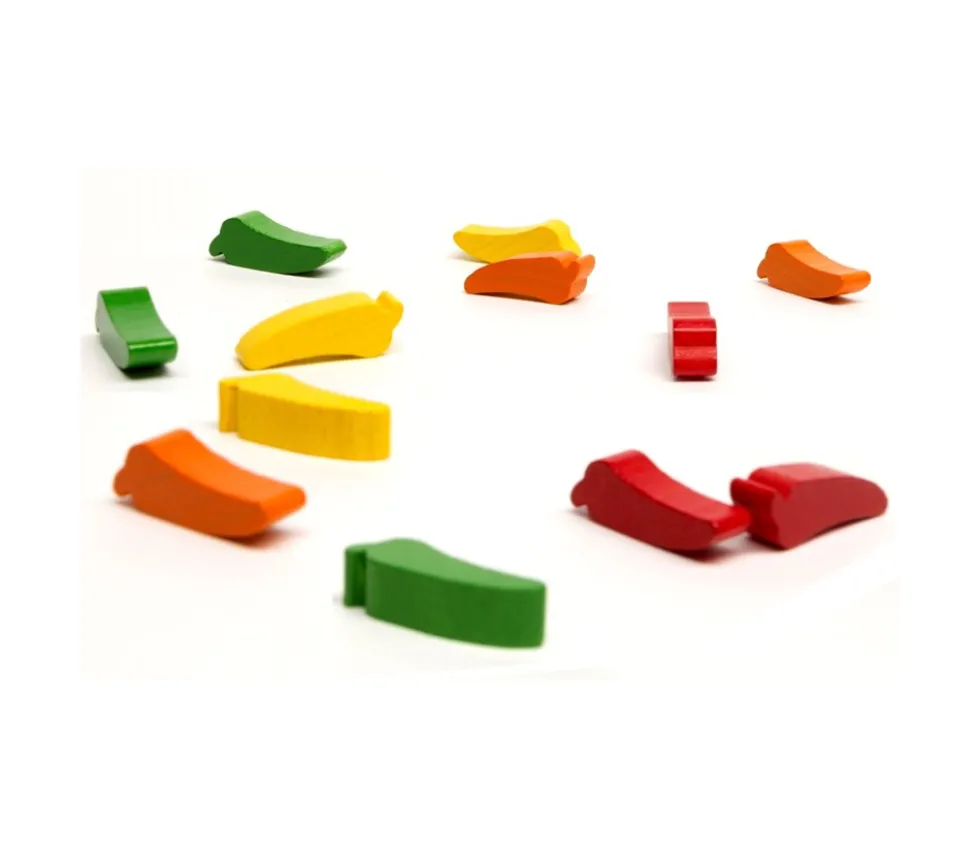 Légume 28x10x8 mm poivron, piment, carotte