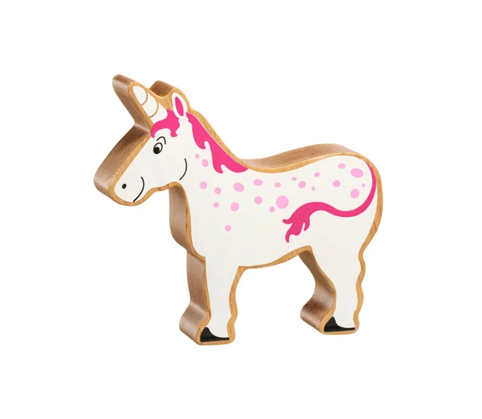 Licorne en bois 117 x 120 x 25 mm