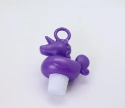 Licorne à pêcher violet 11 cm pour pêche aux canards