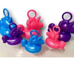 24 licornes flottantes 15 cm à pêcher pour jeu