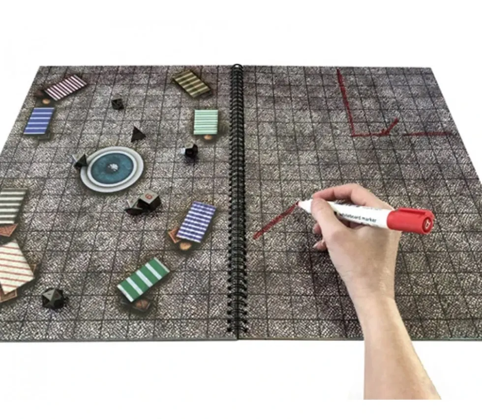 Livre A3 Battle Mats plateaux de jeu Giant Book volume 2