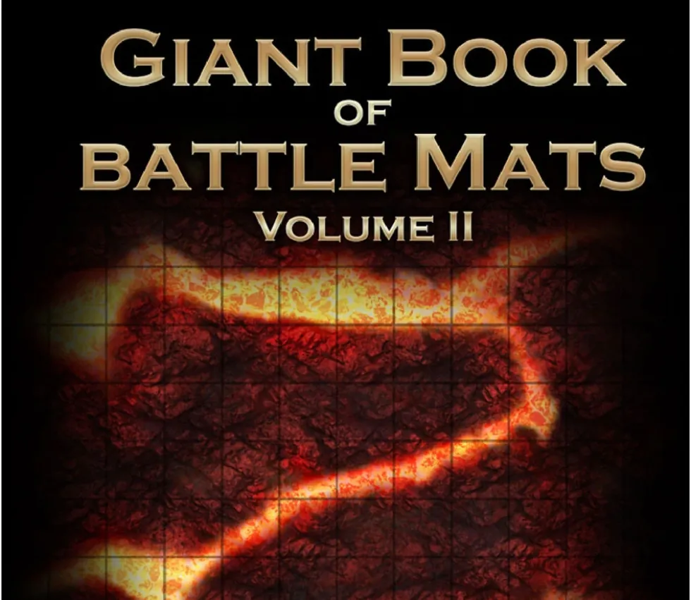 Livre A3 Battle Mats plateaux de jeu Giant Book volume 2