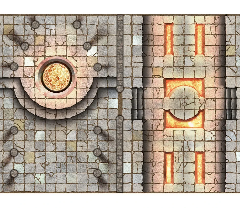 Livre A3 Battle Mats plateaux de jeu Giant Book volume 2