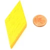 Losange en bois 60 x 25 x 8 mm JAUNE pour jeu achat en ligne