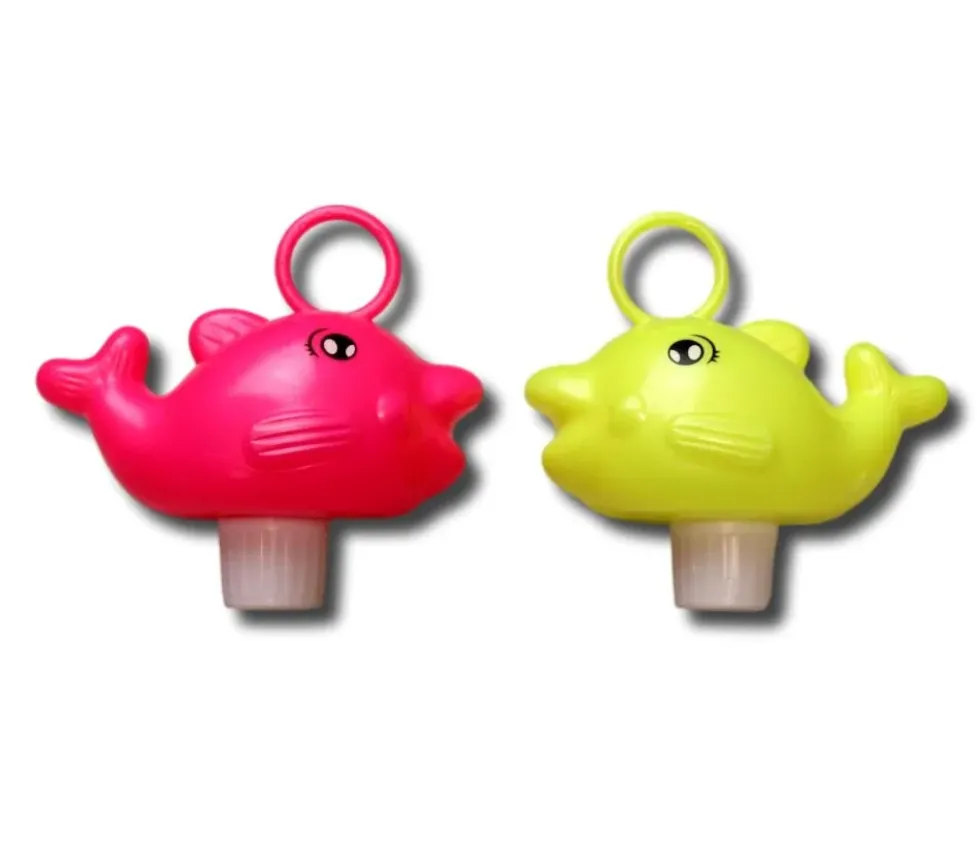 Lot de 24 dauphins 16 cm 4 Couleurs assorties pour pêche à ligne