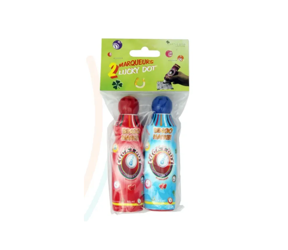 2 Marqueurs pour carton loto Bingo