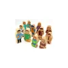 Médecin en bois 100 x 40 x 25 mm personnage jeu