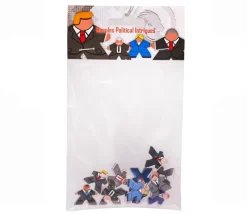 12 meeples hommes en costume plexiglas pions personnage