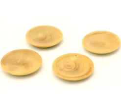 Mini assiette en bois - pion 23 x 3 mm