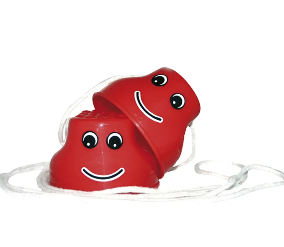 Mini échasses enfant bonhomme
