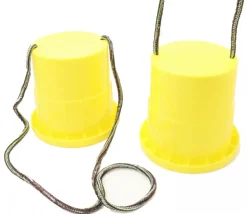 Mini échasses enfant en plastique coloré