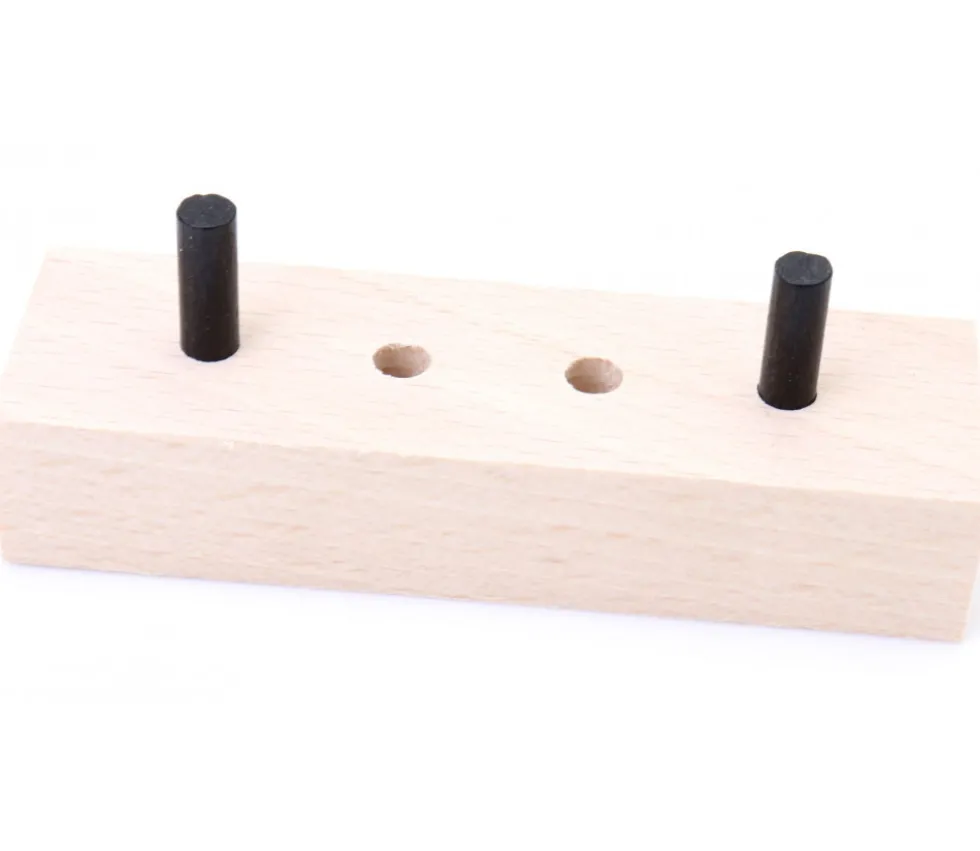 Mini cylindre 20 x 6 mm bois tige à l'unité