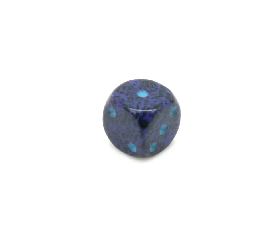 5 Mini Dés speckle 12 mm - 5 couleurs