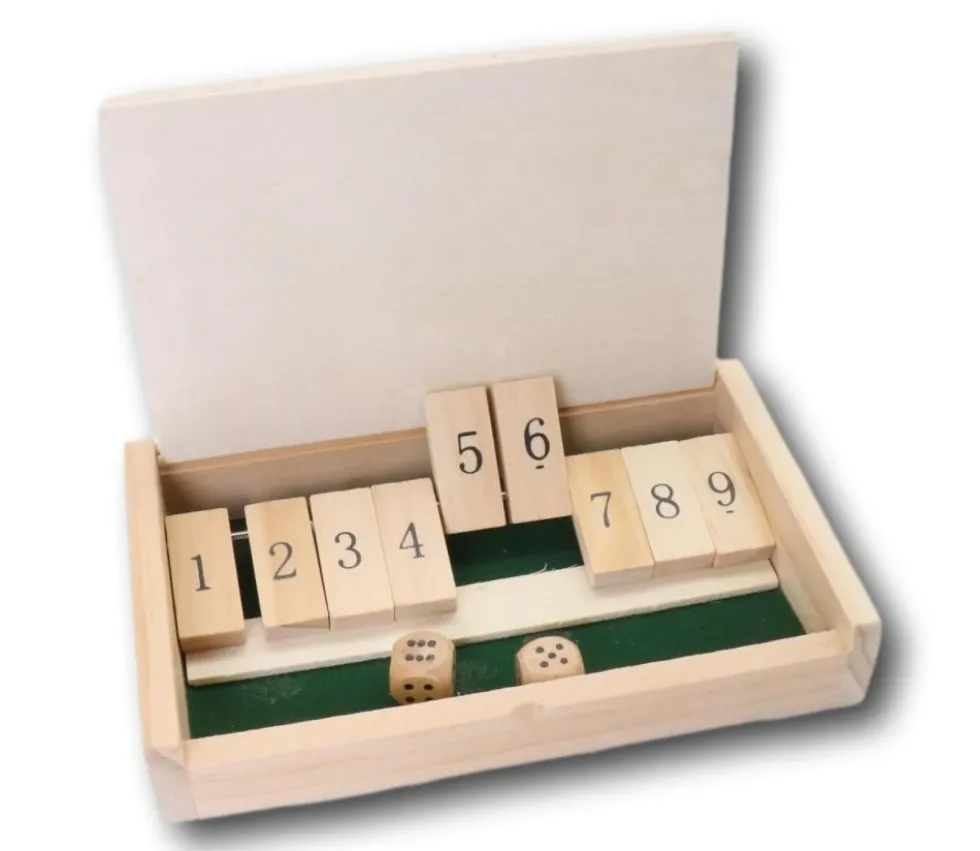 Mini Fermez la boite de voyage - shut the box