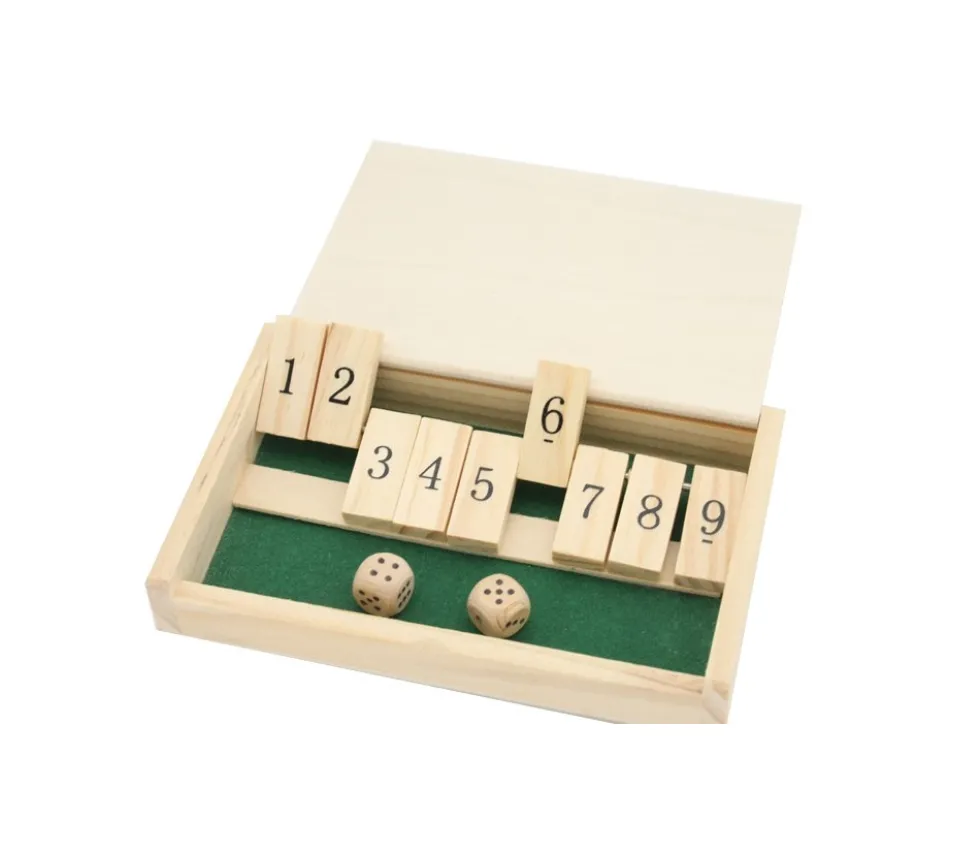 Mini Fermez la boite de voyage - shut the box