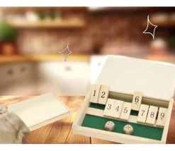 Mini Fermez la boite de voyage - shut the box