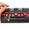 Mini Fermez la boite jeu de voyage - shut the box bulle de lancer
