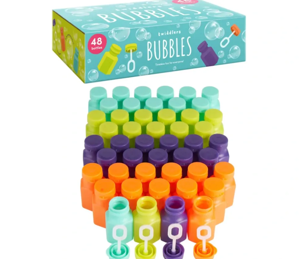 48 Mini Flacons Bulles de Savon 17 ml
