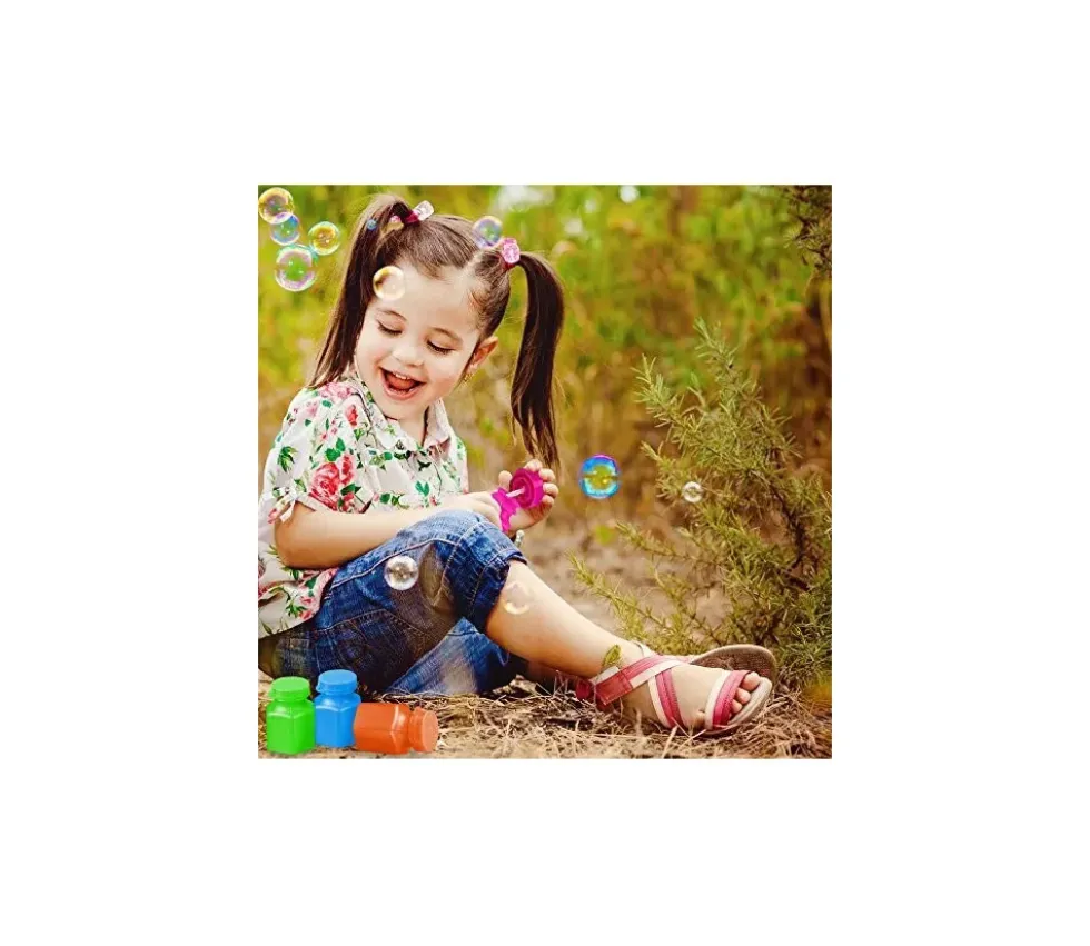 48 Mini Flacons Bulles de Savon 17 ml