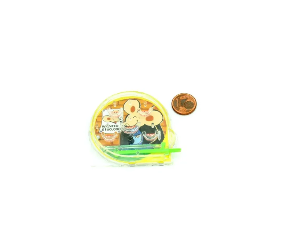 Mini flipper rond 5.5 cm jouet à l'unité