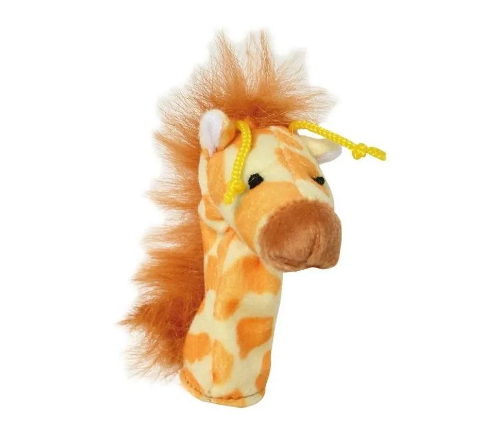 8 mini marionnettes peluche animaux pour doigt