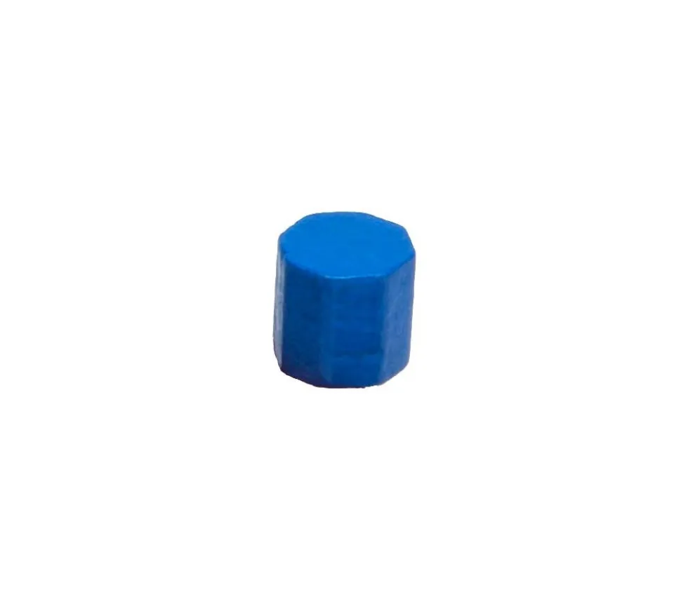 Mini octogone 10x10 mm en bois coloré pour jeu à l'unité