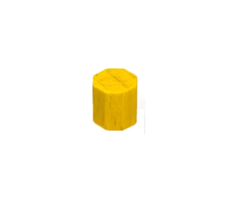 Mini octogone 10x10 mm en bois coloré pour jeu à l'unité