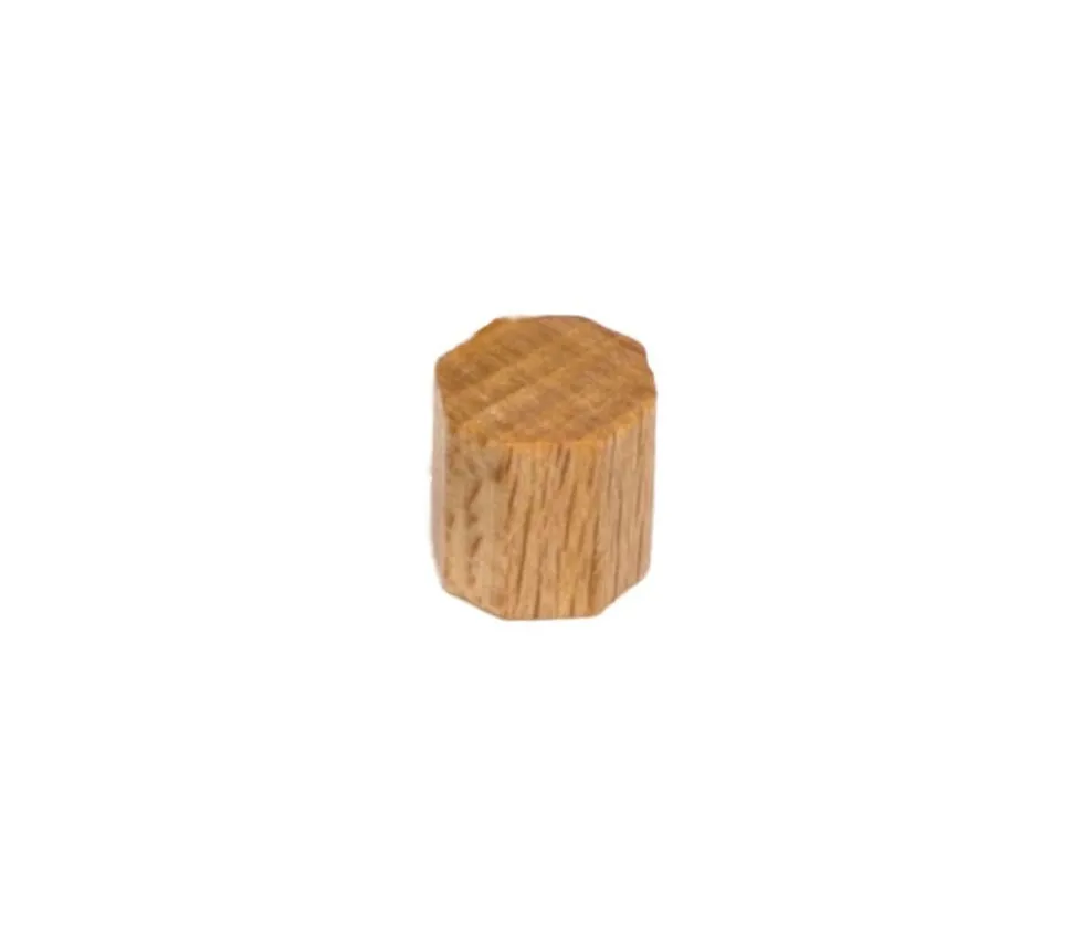 Mini octogone 10x10 mm en bois coloré pour jeu à l'unité