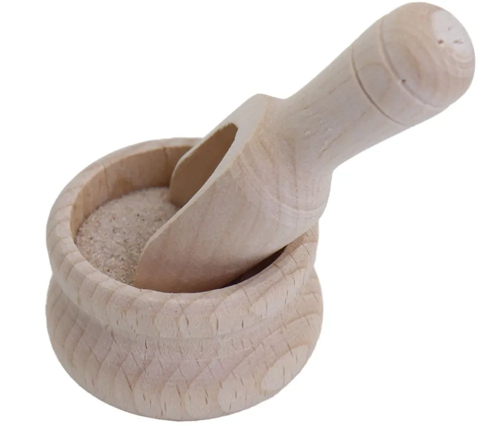 Mini pelle motricité en bois 7,5 cm