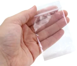 100 Mini sachets zips 55 x 75 mm