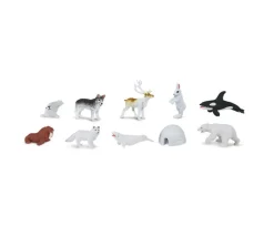 Monde Arctique : 10 figurines de jeu