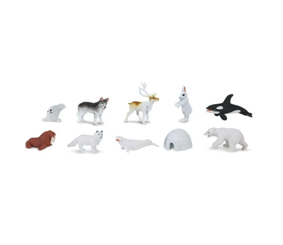 Monde Arctique : 10 figurines de jeu