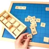 Montessori Table des 100 - plateau centaine
