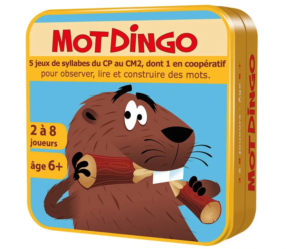 Motdingo - jeu vocabulaire et orthographe du CP au CM2