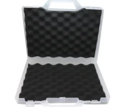 2 Mousses de calage 31 x 23 x 1 cm pour valisette A4 / boite