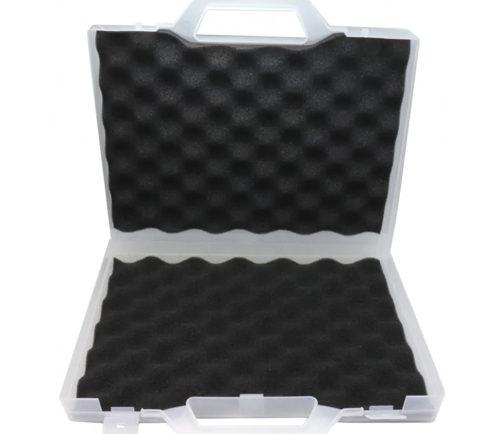 2 Mousses de calage 31 x 23 x 1 cm pour valisette A4 / boite