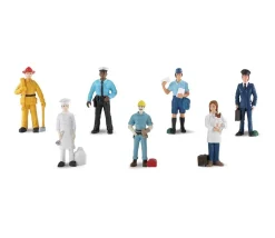 Métiers : 7 figurines de jeu réalistes 6 cm