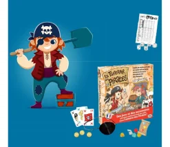 Multi-Jeux Taverne des Pirates : yams, cartes, blackjack, dés