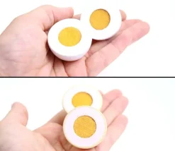 6 oeufs à découper velcro scratch