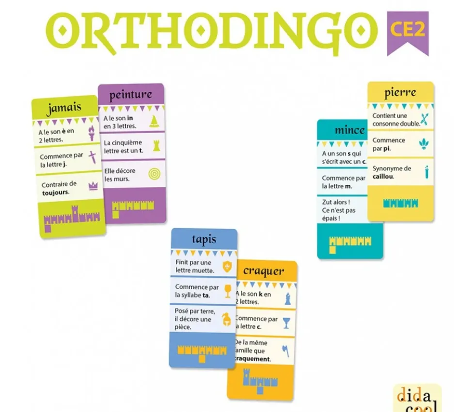 Orthodingo CE2 - jeu orthographe