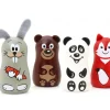 ours en bois magnet de 5 x 3 cm aimanté