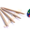 5 outils modelage en bois - ébauchoirs