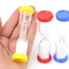Pack 3 sabliers pour jeux : 1, 2 et 3 minutes - 9.8 cm MM
