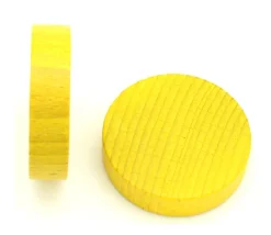 Palet bois de 5 cm jaune 52 x 13 mm à l'unité
