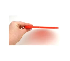 Palet 15 cm rouge 150 x 8 mm à l'unité plastique