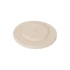 Palet disque rond 10 cm - bords arrondis - double épaisseur