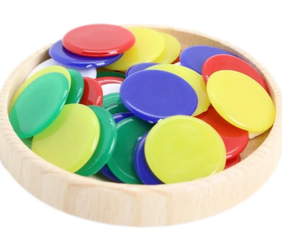 Palet Rond en bois 6.5 cm avec rebords